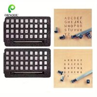 Antione Da Thủ Công Dập Công Cụ, 36 Chiếc Da Handmade Da Tốt Khắc In Khuôn, Nhiều Mẫu Bảng Chữ Cái Tem Số Hoa Văn Khắc Da Dập Bộ