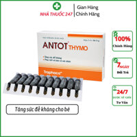 Antot Thymo Traphaco Bổ sung vitamin, tăng cường sức đề kháng cho bé ( hộp 2 vỉ x 10 ống )
