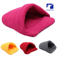 Antyfron Dày Lông Cừu Ấm Chó Mèo Lều Hang Tổ Giường Dép Hình Thú Cưng Túi Ngủ