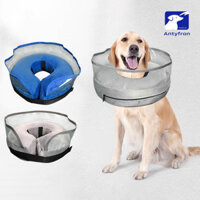 Antyfron Thú Cưng Phục Hồi Cổ Mềm Mại Thoải Mái Thoáng Khí Co Giãn Điều Chỉnh Dây Chó Bơm Hơi Sau Phẫu Thuật Cổ Thú Cưng Tiếp Liệu