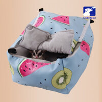 Antyfron Thú Cưng Sóc Hamster Chuột Lang Mùa Đông Ấm Treo Giường Hang Lồng Nhà Tổ