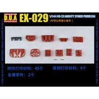 Anubis EX029 chi tiết các bộ phận Eo Tay Tay Chân v vây cho HG CE MIGHTY STRIKE FREEDOM KHÔNG có mẫu