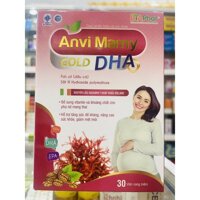 Anvi Mamy Gold DHA - 30 viên - bổ sung Vitamin và khoáng chất cho phụ nữ mang thai
