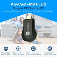 Anycast Thiết Bị Chia Sẻ Hình Ảnh Không Dây m9 plus 2.4g 1080p miracast dlna airplay hdmi Và Phụ Kiện