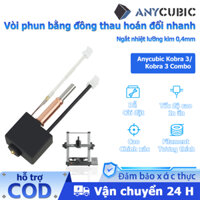 ANYCUBIC máy in 3D Kobra 3 Hotend 3D Printer Extruder V5 J-Head Print 0.4 mm for Kobra 3,Kobra 3 Combo in 3d 3DM006