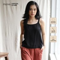 Áo 2 dây basic thiết kế vải đũi tơ MONO