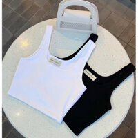 Áo 2 Dây Cổ U Bản Lớn Vải Thun Borip bacsic