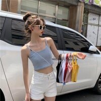 ÁO 2 DÂY CROPTOP FULL 7 MÀU
