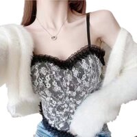 Áo 2 dây phối ren cực sexy Quảng Châu