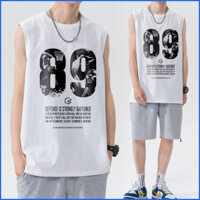 Áo 3 lỗ nam thể thao FUNS mã TT3 Áo thể thao cổ tròn Tank Top lót form rộng nách tập gym, bóng rổ