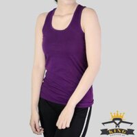 Áo 3 lỗ nữ KING Áo ba lỗ nữ vải dày cao cấp U01 - Tím - XL  55-60kg  >1m65