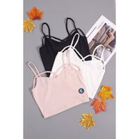 Áo 4ERO croptop thun gân 2 dây