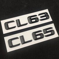 Ao ABS 3d Chrome Chữ Cho Xe cốp Xe Mercedes Benz CL55 CL65 CL63 AMG W216 Biểu Tượng Huy Hiệu Logo Dán Phụ Kiện