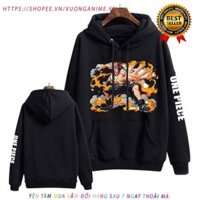 Áo ACE hỏa quyền , áo ace one piece - áo hoodie one piece đảo hải tặc có đủ size