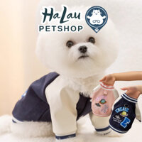 Áo ấm cho chó mèo, áo khoác cho chó mèo, áo ấm cho thú cưng, áo cho chó mèo HALAU Petshop OD263.