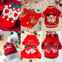 áo ấm cho chó mèo bằng len cao cấp