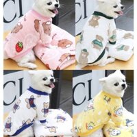 Áo Ấm cho chó mèo, mẫu mới hot trend Xuân thu đông