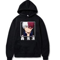 Áo Anime Hoodies My Hero Academia Pullover Casual Hooded Harajuku unisex siêu hot