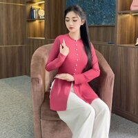 Áo bà ba cao cấp đủ màu 2 loại cổ, Hoàng Cẩm Chi, dài áo 65cm