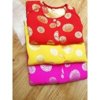 Áo bà ba cho bé gái, gấm Thái Tuấn, Shop Thỏ family