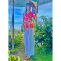 Áo bà ba in hoa(mẫu mới)