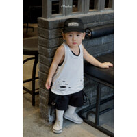 Áo ba lỗ Ally store cho bé giả 2 lớp mã A45