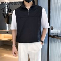 Áo Ba Lỗ Cổ Chữ V Đơn Giản Thời Trang Trẻ Trung Cho Nam