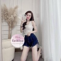 Áo Ba Lỗ Croptop Thun Tăm Nữ [FREESHIP] 🌸 Phông body dáng ôm trơn màu LOẠI 1 ĐEN | TRẮNG | BE OLIVIA FASHION 🌸