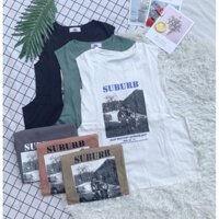 Áo ba lỗ form rộng freesize
