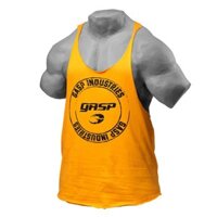 Áo ba lỗ không viền gym nam dây nhỏ GASP cao cấp cotton co giãn 4 chiều mềm mại mát lịm
