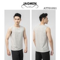 Áo ba lỗ nam ARISTINO mềm mát-ATT010S1)- reguler-xám sáng