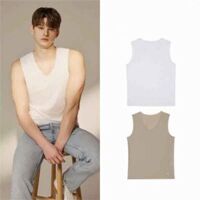 Áo ba lỗ nam Pum thể thao cổ tim cao cấp xuất khẩu