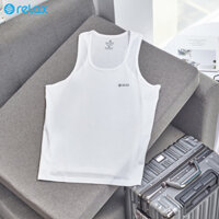 áo ba lỗ nam trắng cotton cao cấp chính hãng relax, áo lót nam trằng RA01 - M