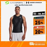 Áo Ba Lỗ Nam Under Armour Heatgear Iso-Chill Compression - Đen  - 1365225-001
