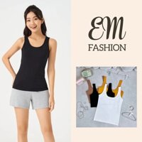 Áo ba lỗ nữ dáng basic chất cotton áo balo Freesize - EM Fashion