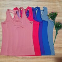 Áo Ba Lỗ Nữ Thun Lạnh Cực Mát - Xanh neon - M