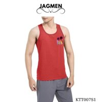 Áo Ba Lỗ, Tank Top Nam, Áo Tập Kwin KTT007s1 Đỏ Khỏe Khoắn ,Thấm Hút Mồ Hôi