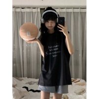 Áo ba lỗ thể thao hai dây 100% cotton cổ điển phong cách Mỹ Jiashucheng áo phông nữ áo bóng rổ mặc ngoài mùa hè mẫu mới