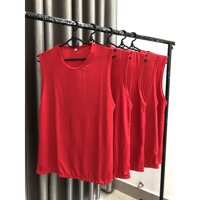 Áo Ba Lỗ Thể Thao Thun Lạnh Thấm Hút Thoáng Mát Áo Sát Nách Cho Nam và Nữ - Đỏ - XXXL