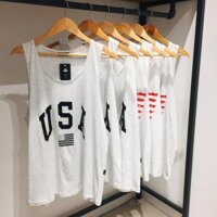 Áo ba lỗ USA và Cờ Mỹ