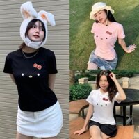 ÁO BABY TEE ÔM IN MAT XINH LẮM LUÔN BBT MATNO