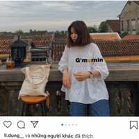 Áo babydoll trắng