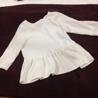 Áo babydoll trắng