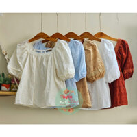 Áo babydoll xô boi