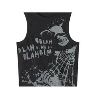 Áo balo đen form croptop