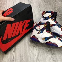 áo balo [ TẶNG GIÀY Jordan 7 ] Mua hộp TẶNG Giày thời trang bóng rổ cao cổ Nam siêu hót