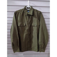 Áo bảo hộ lao động loại dày đẹp, áo bay tập quân sự