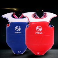 Áo Bảo Hộ Ngực Taekwondo Dày Dặn Thi Đấu Huấn Luyện Trẻ Em Chuyên Dụng Cho Người Lớn Áo Giáp Giả Da