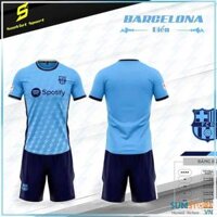 Áo Barca Xanh Biển SV