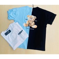 Áo bầu thun in hình gấu Teddy nhiều màu đi chơi đi biển A211